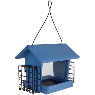 Natures Way 3qt EcoCycle Hopper Hangout Bird Feeder w/ Suet — photo 1 of 2