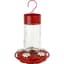 Natures Way 20oz Glass Hummingbird Feeder Scarlet Swirl — thumbnail 1 of 2