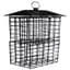 Natures Way Metal Suet Cage Bird Feeder w/ Roof 4 Cake Black — thumbnail 1 of 2
