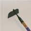 Organic Hoe Green 48" Wood Handle — thumbnail 1 of 2