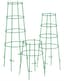 Oregon Wire Sturdy Plant Cage - 52" 4 Legs With Foot Pegs, 4 Rings, 2.5 Ga Galv Wire, Green — thumbnail 1 of 2