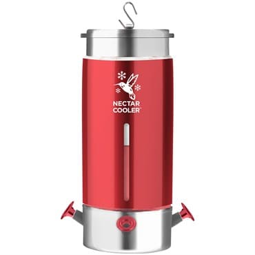 Wild Bird Lovers 30oz Insulated Nectar Cooler Hummingbird Feeder Red — photo 1 of 2