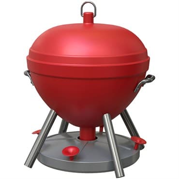 Wild Bird Lovers Red Kettle Grill Hummingbird Feeder — photo 1 of 2