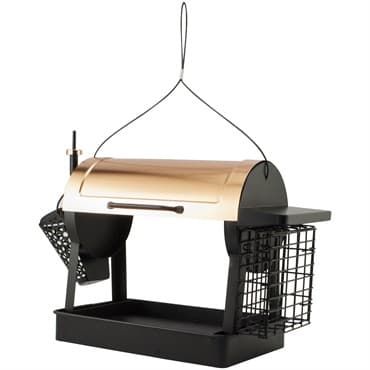 Wild Bird Lovers Smoker Grill Bird Feeder Copper & Black — photo 1 of 2