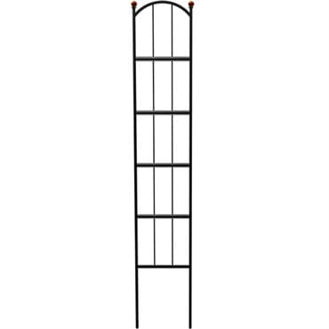Panacea 60" Modern Farmhouse Trellis Black — photo 1 of 2
