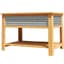 Panacea 4'x2' Galvanized & Cedar Elevated Garden Planter with Liner — thumbnail 1 of 2