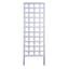 Panacea 72"H x 22"W Wood Square Framed Trellis White — thumbnail 1 of 2