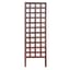 Panacea 72"H x 22"W Square Framed Trellis Brown — thumbnail 1 of 2
