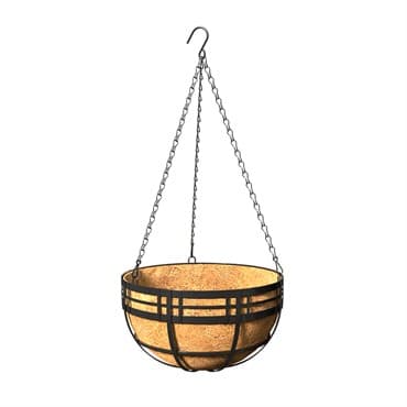 Panacea 14" Mission Hanging Basket Black — photo 1 of 2