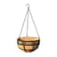 Panacea 14" Mission Hanging Basket Black — thumbnail 1 of 2