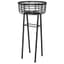Panacea 24" Modern Farmhouse Basket Plant Stand — thumbnail 1 of 2