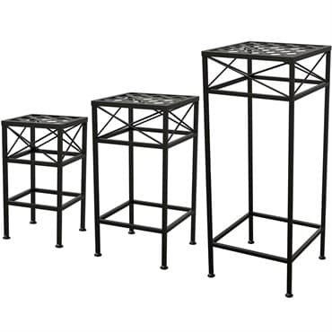 Panacea Nested Cross Hatch Plant Stand — photo 1 of 2