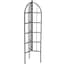 Panacea 64" Modern Farmhouse Folding 3- Panel Garden Obelisk/Trellis with copper Accent Ball — thumbnail 1 of 2