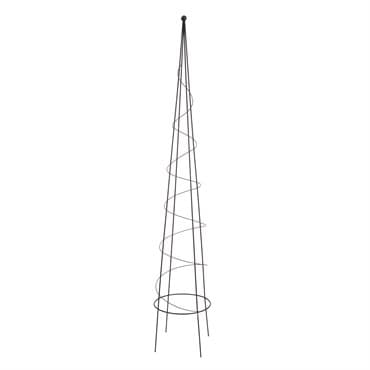 Panacea 48" Spiral Obelisk Black — photo 1 of 2