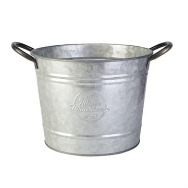 Panacea 8" Washtub Planter Aged Galvanized — photo 1 of 2