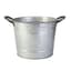 Panacea 8" Washtub Planter Aged Galvanized — thumbnail 1 of 2