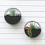 Panacea 14" Modern Farmhouse Round Metal Wall and Table Planter Matte Black — thumbnail 1 of 2