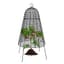Panacea 20"X14"  Modern Farmhouse Garden Cloche Plant Protector Bell Black with Copper Ring — thumbnail 1 of 2