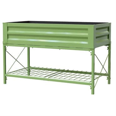 Panacea 32" Raised Planter With Liner Green — photo 1 of 2