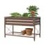 Panacea 32" Raised Planter With Liner Brown — thumbnail 1 of 2