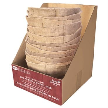 Panacea 12" Liner Natral Rustic Burlap Jute — photo 1 of 2