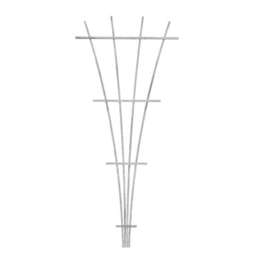 Panacea 72" Wood Fan Trellis White — photo 1 of 2