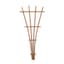 Panacea 48" Wood Fan Trellis Brown — thumbnail 1 of 2