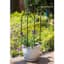 Panacea 24" Trellis Top Scroll & Ivy Pot Topper — thumbnail 1 of 2