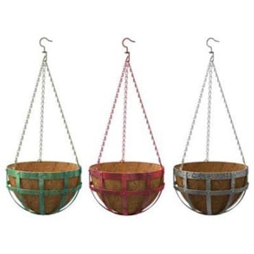 Panacea 14" Flatband Hanging Basket — photo 1 of 2