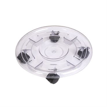 Panacea 14" Plastic Plant Caddy Clear — photo 1 of 2