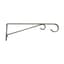 Panacea 12" Black Hanging Plant Bracket — thumbnail 1 of 2