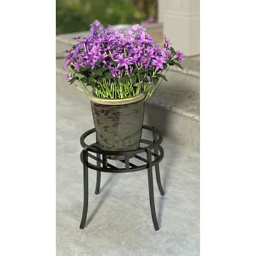 Panacea 10.5" Contemp Plant Stand Black — photo 1 of 2