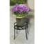 Panacea 10.5" Contemp Plant Stand Black — thumbnail 1 of 2