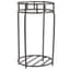 Panacea 20.5" Contemp Plant Stand Black — thumbnail 1 of 2