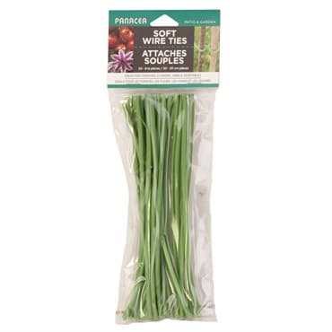 Panacea 8" Wire Tie Soft Green 20CT — photo 1 of 2