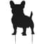 Panacea 24" French Bulldog Shadow Stake — thumbnail 1 of 2