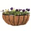 Panacea 22" Wall Planter Black Cotswold — thumbnail 1 of 2