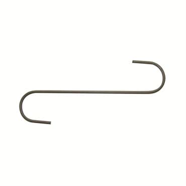 Panacea 12" Black Garden S Hook 2pk — photo 1 of 2