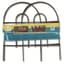 Panacea 18"x8' Green Arch Folding Fence — thumbnail 1 of 2