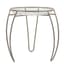 Plastec 12" Metal Main Street Plant Stand w/Scroll Taupe — thumbnail 1 of 2