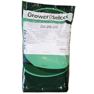 Grower Select 20-20-20 25Lb (80/PL) — photo 1 of 2