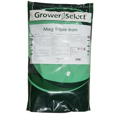 Grower Select 18-6-18 Mag Triple Iron 25Lb HAZ (80/PL) — photo 1 of 2
