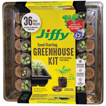 Jiffy 36mm Greenhouse 36 w/ Superthrive Labels — photo 1 of 2