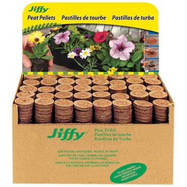 Jiffy 7 36MM Bulk Box Of 1000 Peat Pellets Without Hole — photo 1 of 2