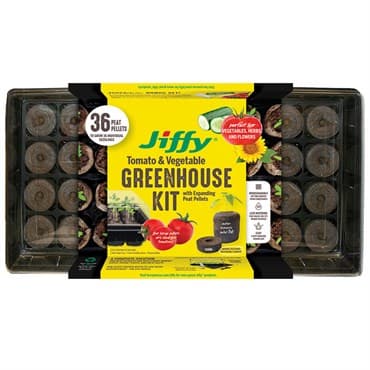 Jiffy 50mm Greenhouse 36 w/ Superthrive Labels — photo 1 of 2