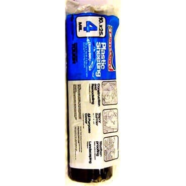 Poly America 10'x15' 4mil Plastic Sheeting Black — photo 1 of 2