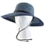 Sloggers Womens Braided Hat Grey Blue Med UPF 50+ — thumbnail 1 of 2