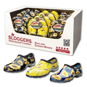Sloggers 12pr Floral Shoe Prepack In PDQ — photo 1 of 2