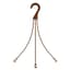 POPP MHJ 40 3 STRAND HANGER CHOCOLATE 348/CS — thumbnail 1 of 2