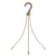 POPP MHJ 40 3 STRAND HANGER MOCHA 348/CS — thumbnail 1 of 2